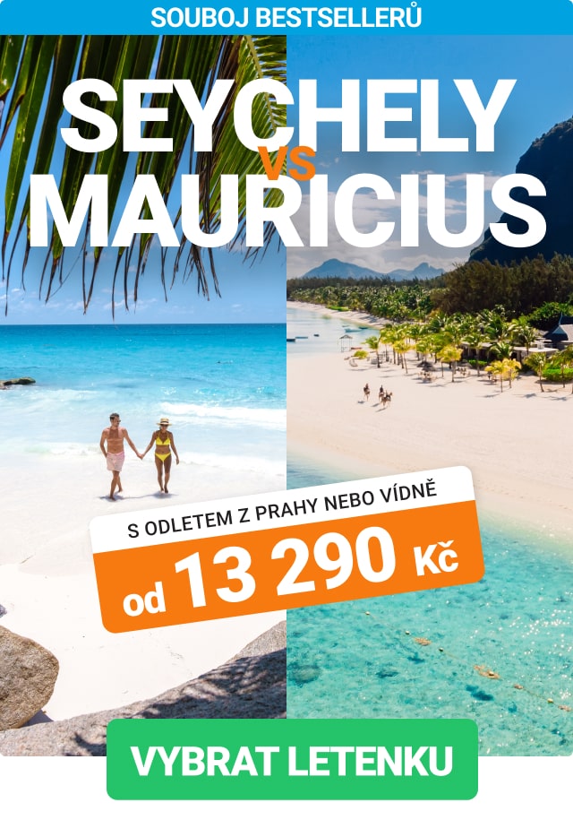 Akční letenky na Seychely a Mauricius