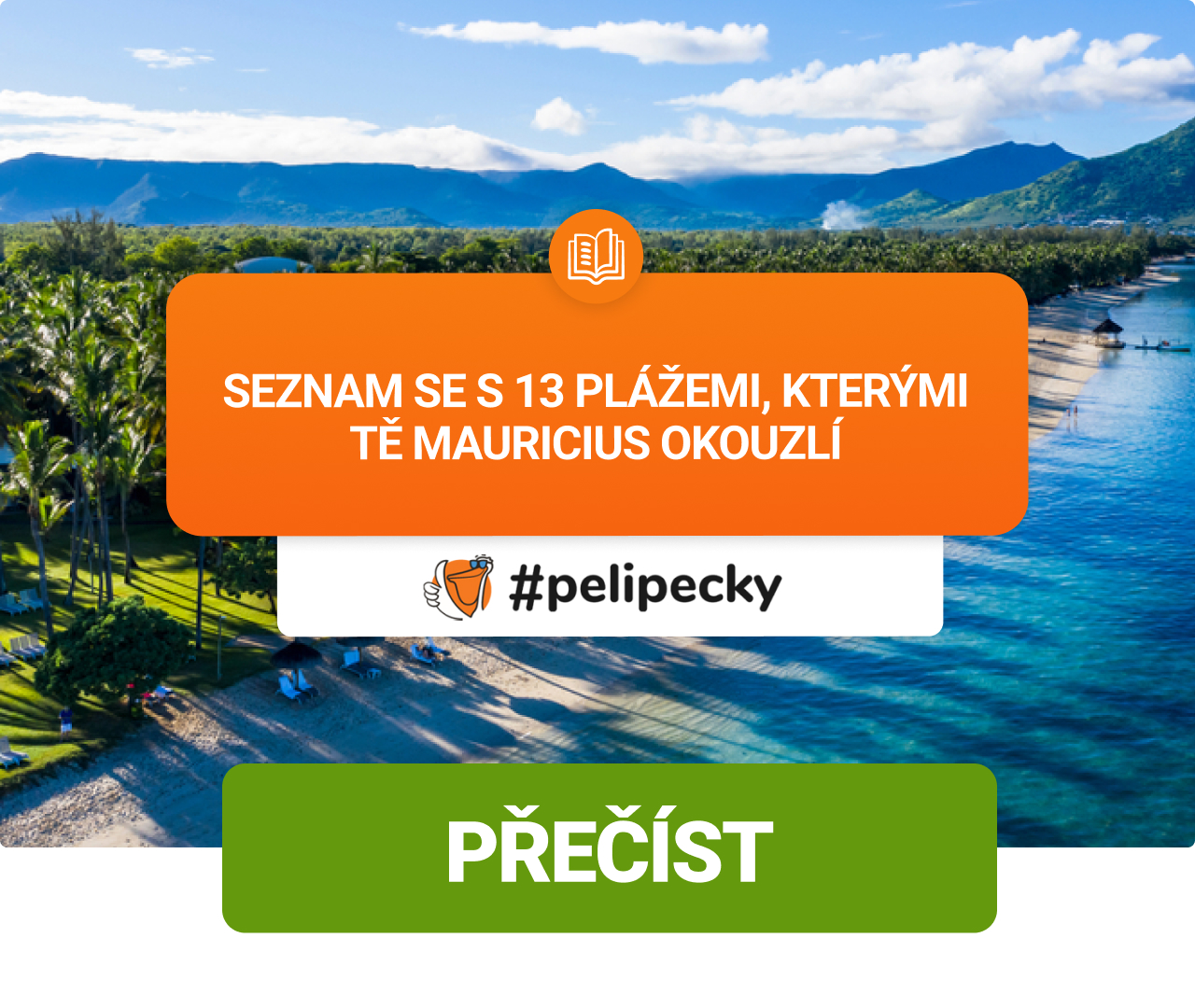 13 nejkrásnějších pláží ostrova Mauricius