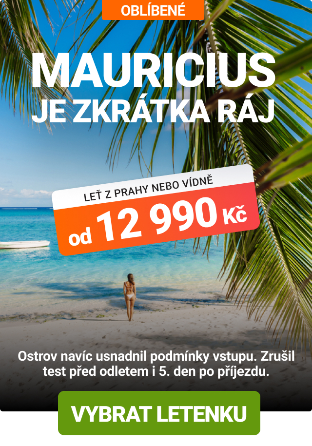 Akční letenky na Mauricius