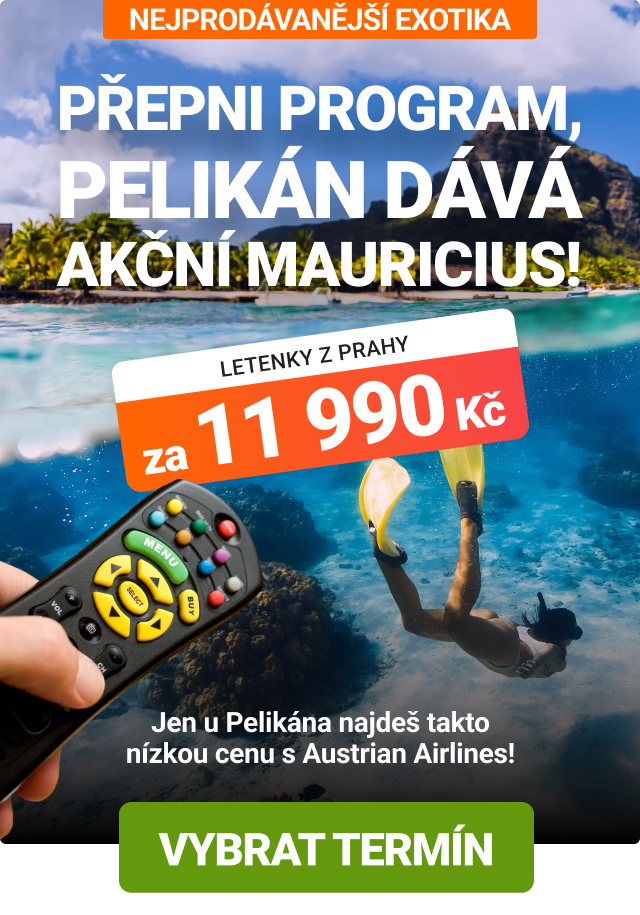 Akční letenky na Mauricius