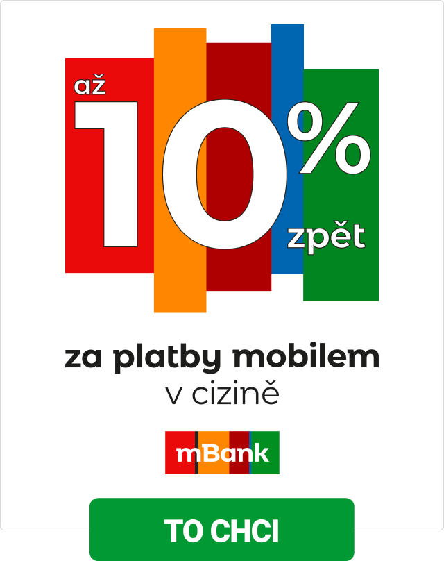 Ušetři s mKartou Svět od mBank