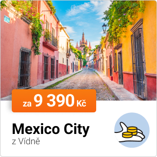 Akční letenky do Mexico City