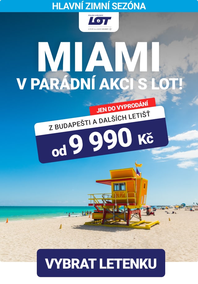 Akční Miami s LOT Polish Airlines