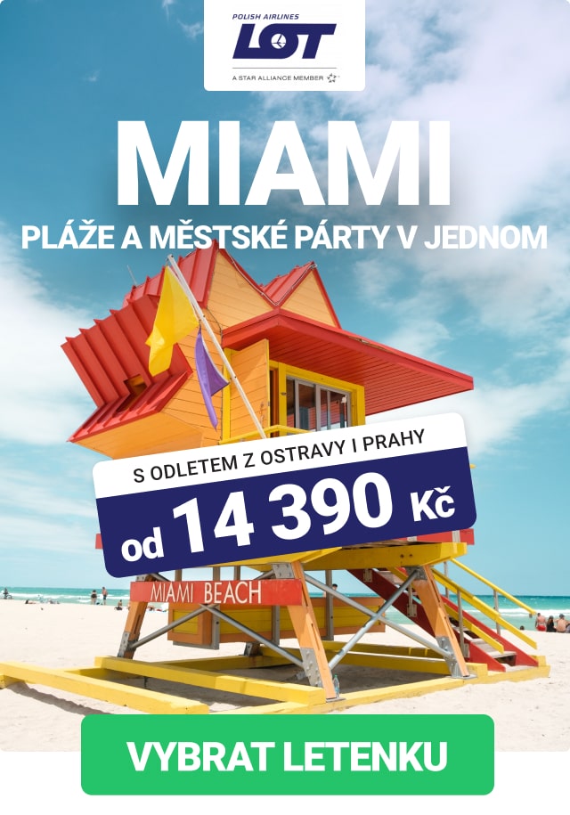 Letenky do Miami s LOT