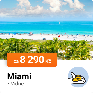 Akční letenky do Miami