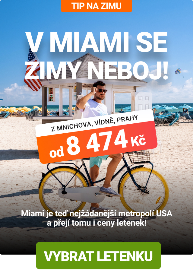 Akční letenky do Miami