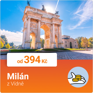 Akční letenky do Milána