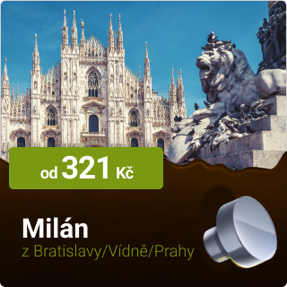 Akční letenky do Milána
