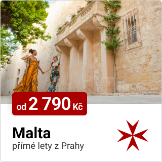 Akční letenky na Maltu z Prahy s Air Malta