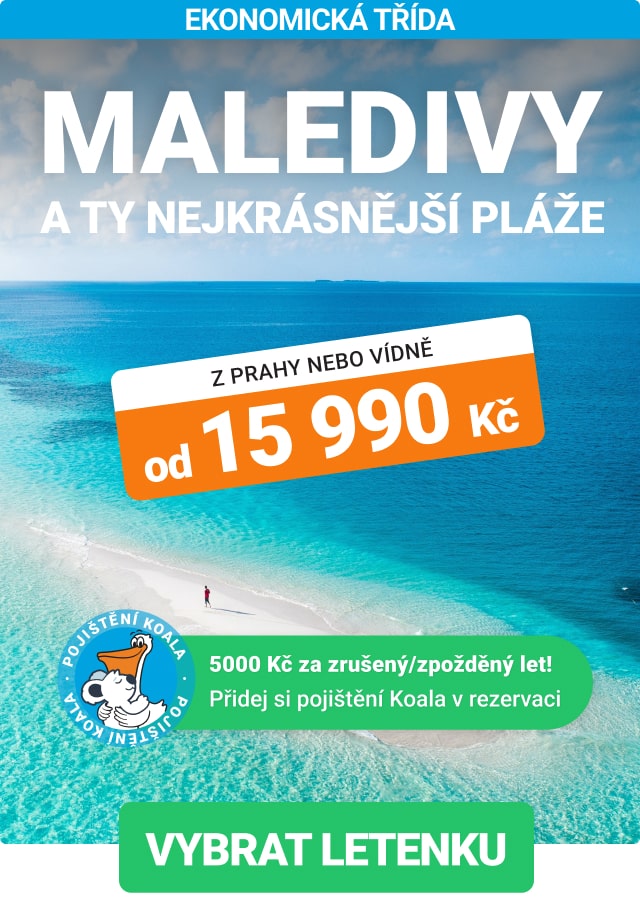 Letenky na Maledivy v ekonomické třídě