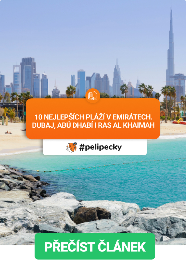 10 nejlepších pláží v Emirátech