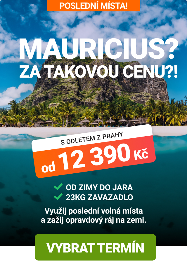 Akční letenky na Mauricius