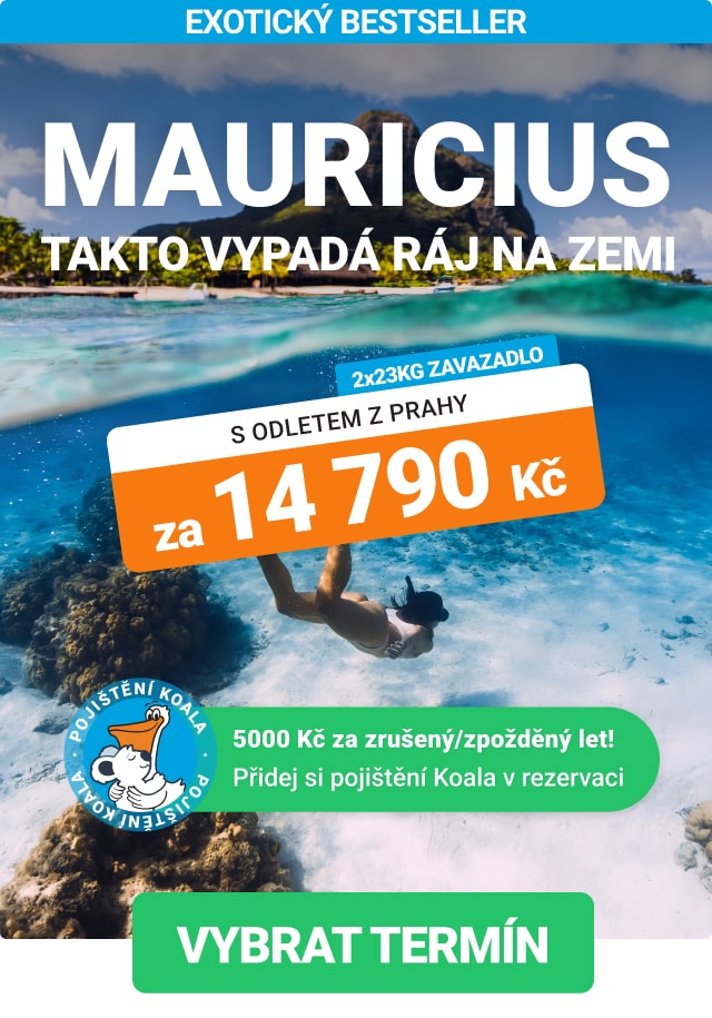 Akční letenky na Mauricius