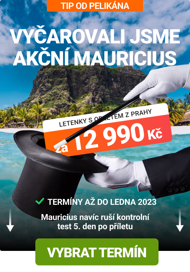 Akční letenky na Mauricius