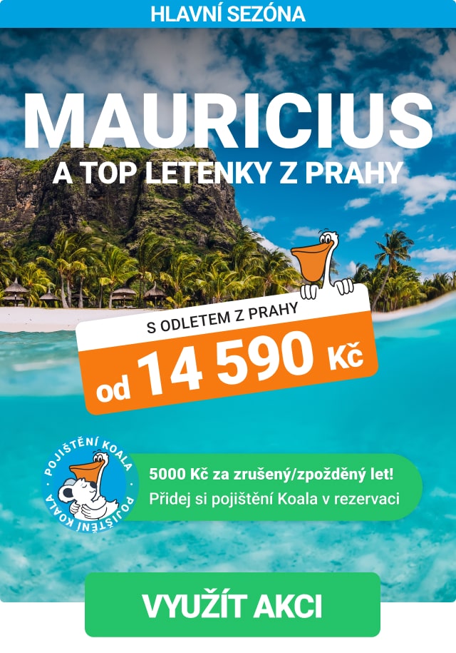 Akční letenky na Mauricius