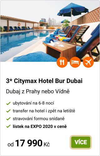 3* dovolená v Dubaji