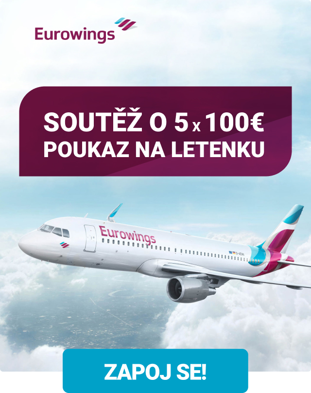 Soutěž o 100€ poukaz na letenky od Eurowings