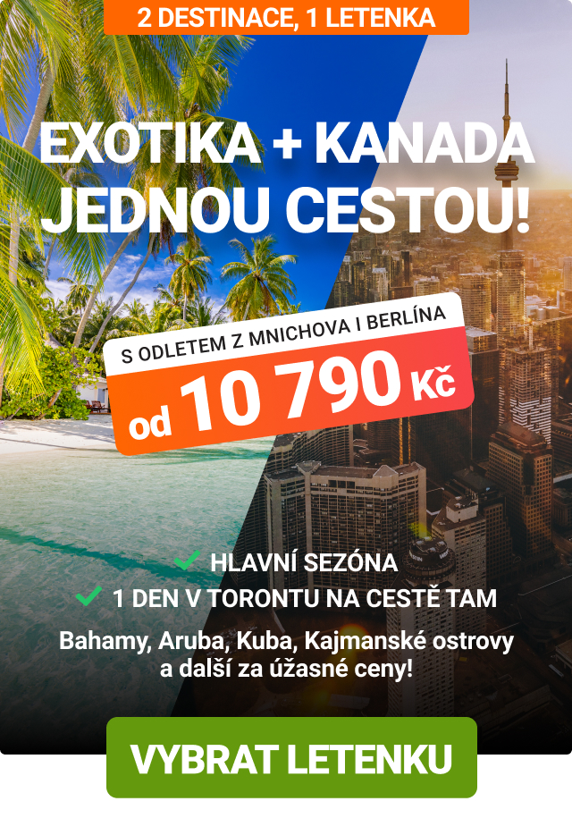 Akční exotika s Air Canada