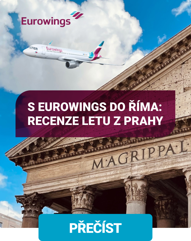 Recenze letu s Eurowings do Říma