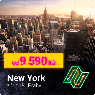 Akční letenky do New Yorku