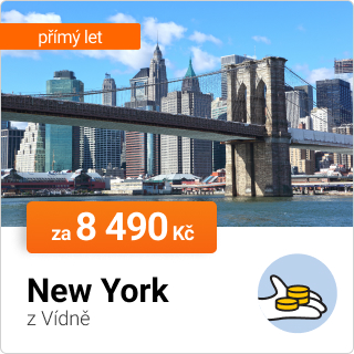 Akční letenky do New Yorku