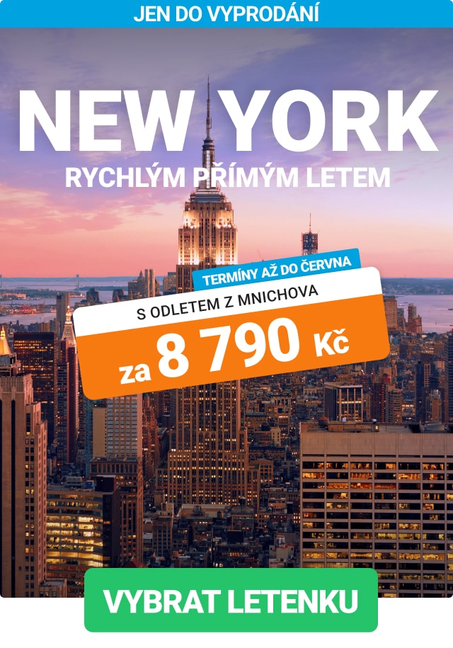 Akční letenky do New Yorku