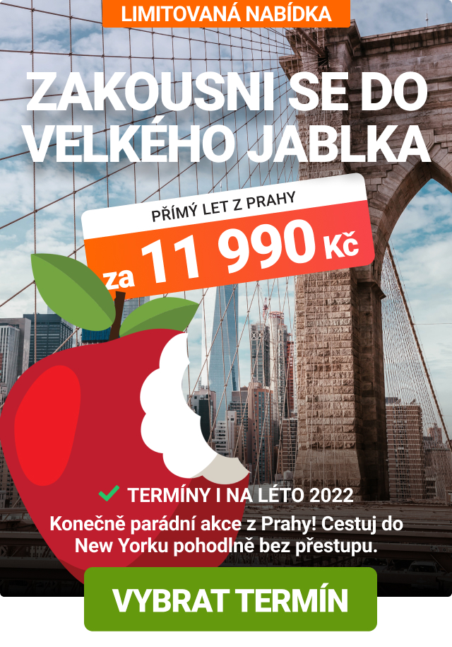 Akční letenky do New Yorku bez přestupu