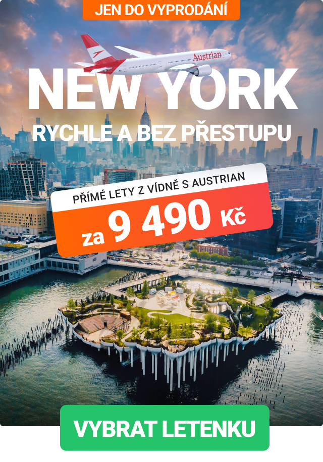 Akční přímé lety do New Yorku s Austrian Airlines