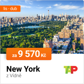 Akční letenky z Vídně do New Yorku