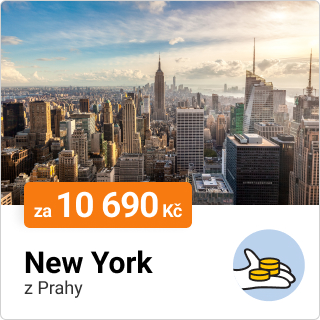 New York z Prahy za 10 690 Kč