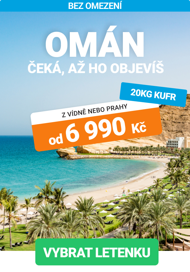 Akční letenky do Ománu