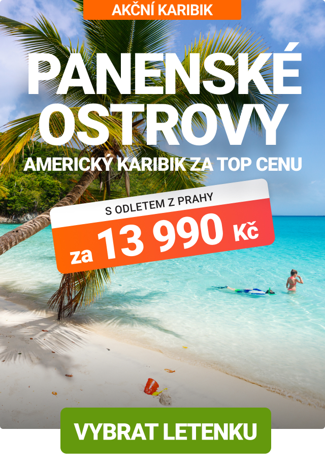 Akční letenky na Americké panenské ostrovy