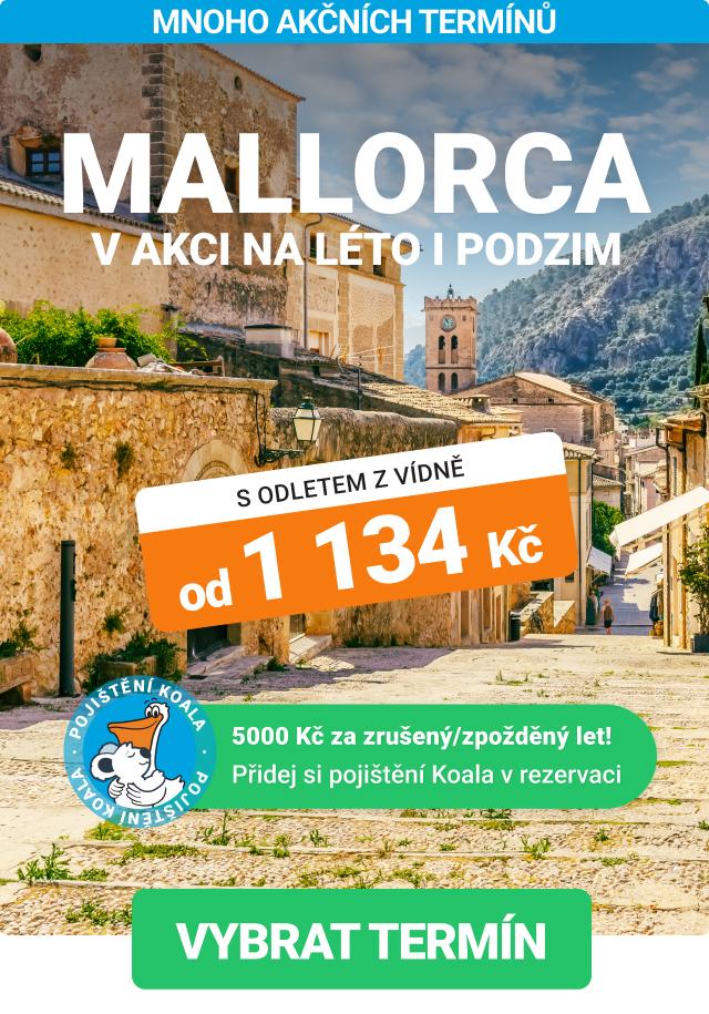 Akční letenky na Mallorcu