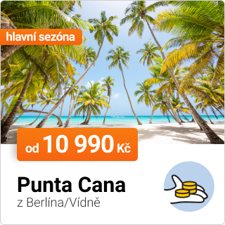 Akční letenky do Punta Cany