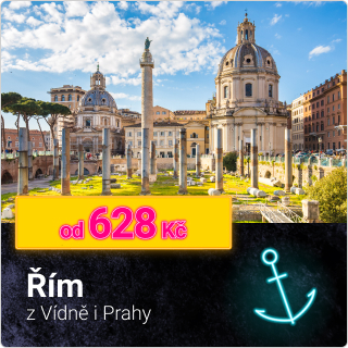 Akční letenky do Říma