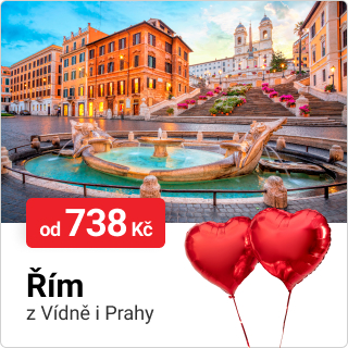 Akční letenky do Říma