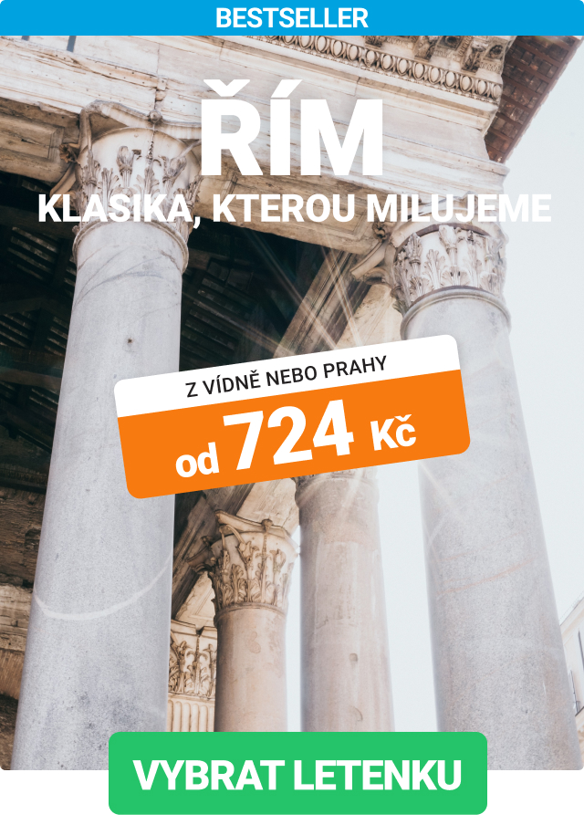 Akční letenky do Říma