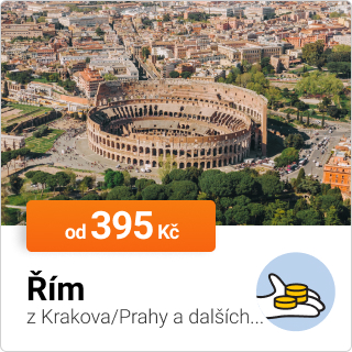 Akční letenky do Říma