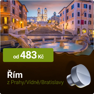 Akční letenky do Říma