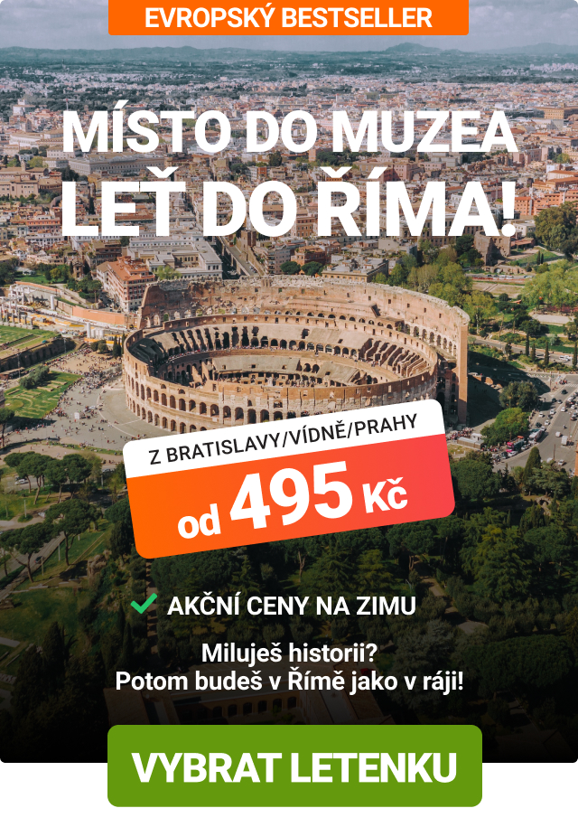 Akční letenky do Říma