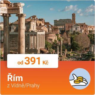 Akční letenky do Říma