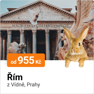 Akční letenky do Říma