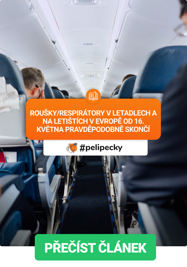 Konec rouškám v letadlech