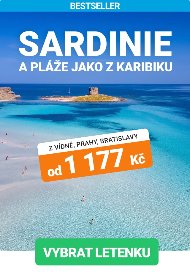 Akční letenky na Sardinii