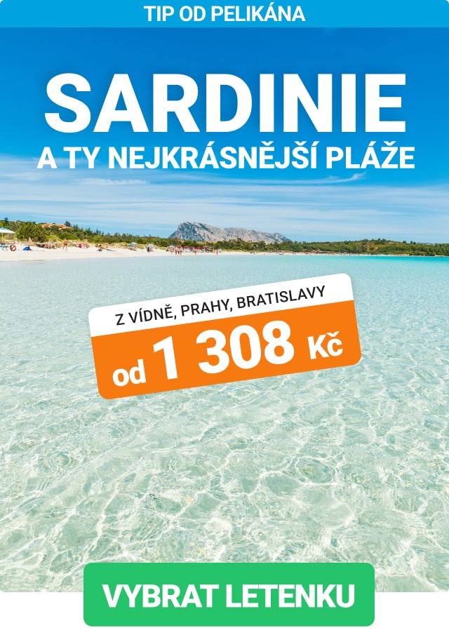 Akční letenky na Sardinii
