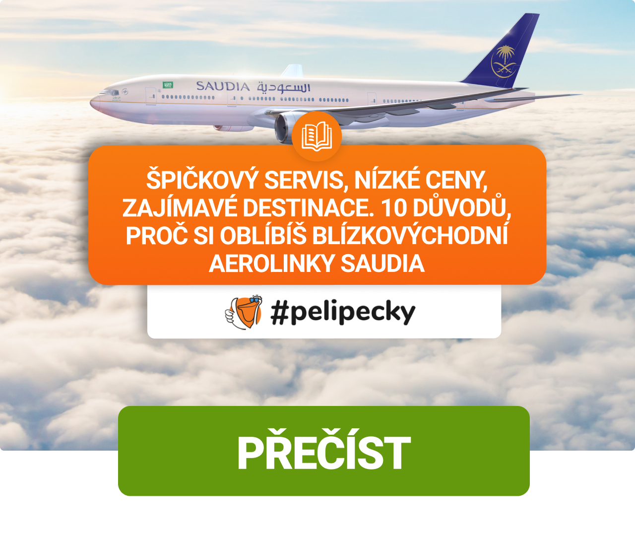 10 důvodů, proč letět se Saudia