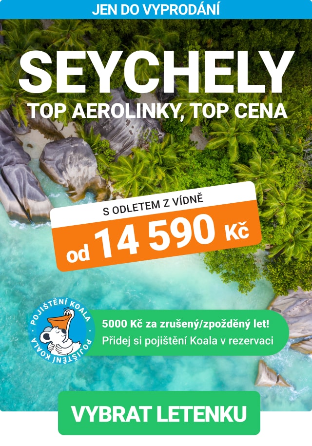 Akční letenky na Seychely