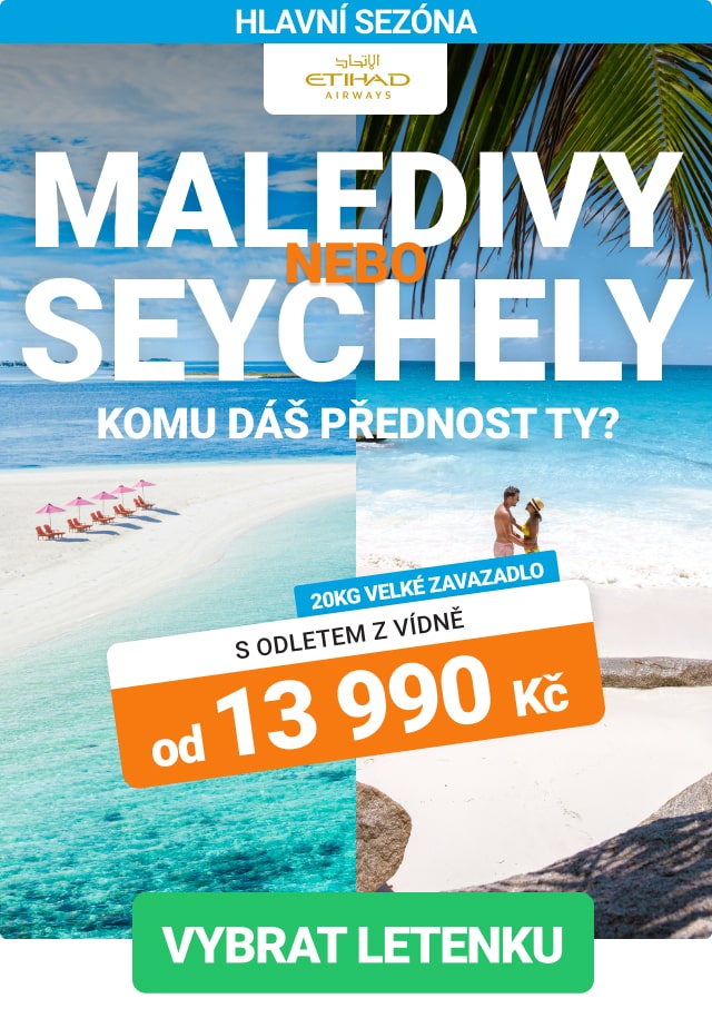 Akční letenky na Maledivy a Seychely