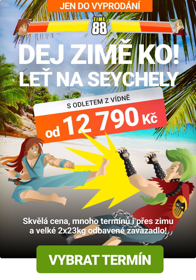 Akční letenky na Seychely