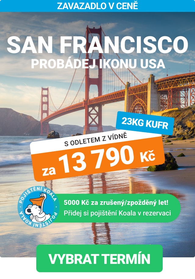 Letenky do San Francisca